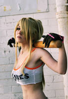 You think you're bad don't ya? by electric-lady