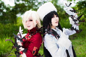 Police Girl and Girlycard by electric-lady