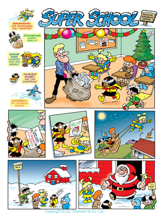 Super School, Beano Annual by lewstringer