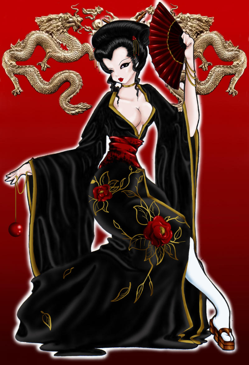 Geisha PSD by BettieBoner