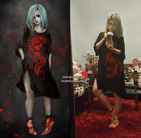 night coffee in December OOTD by NanFe