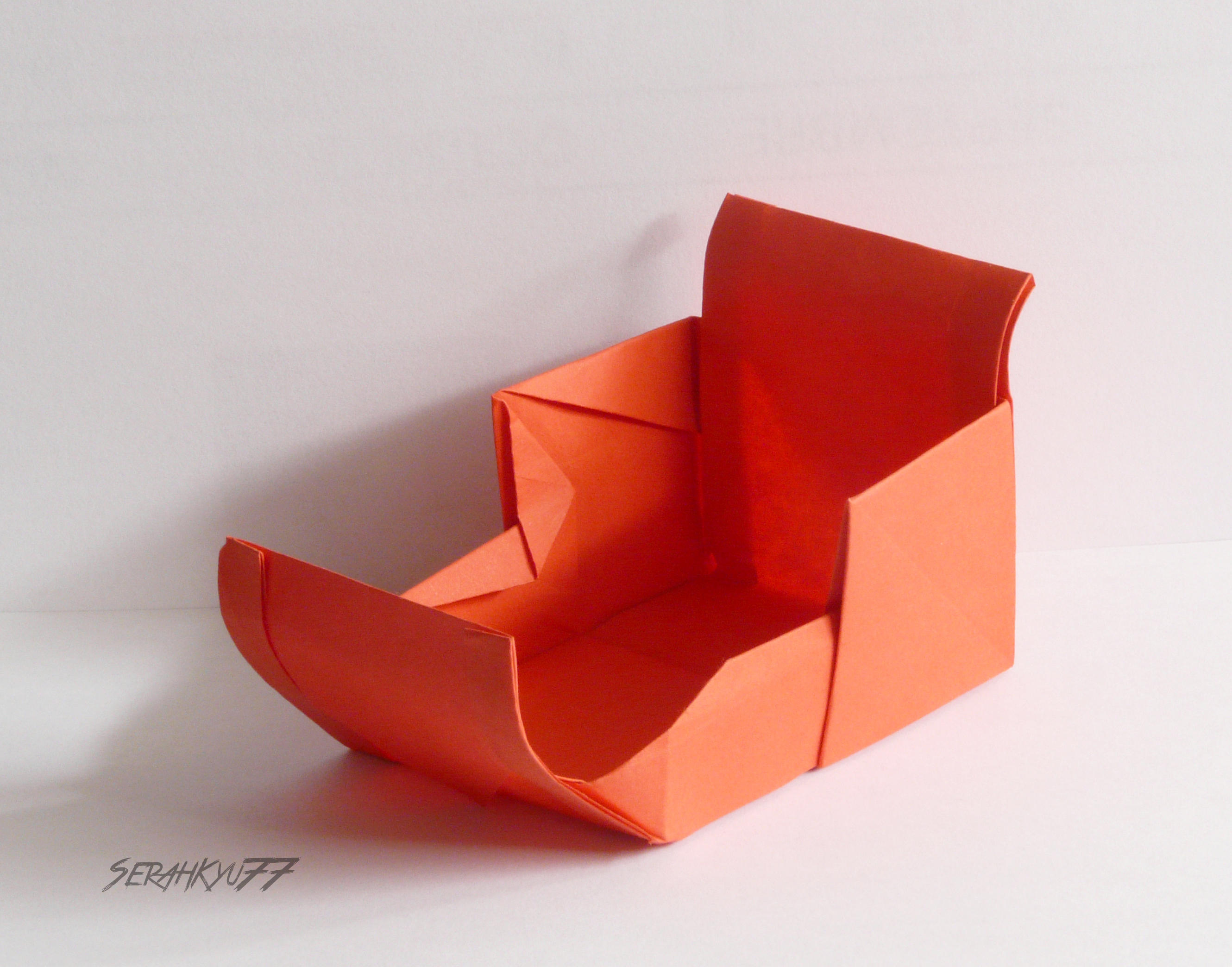 Origami Santa Claus Sleigh by SerahKyu77 on DeviantArt