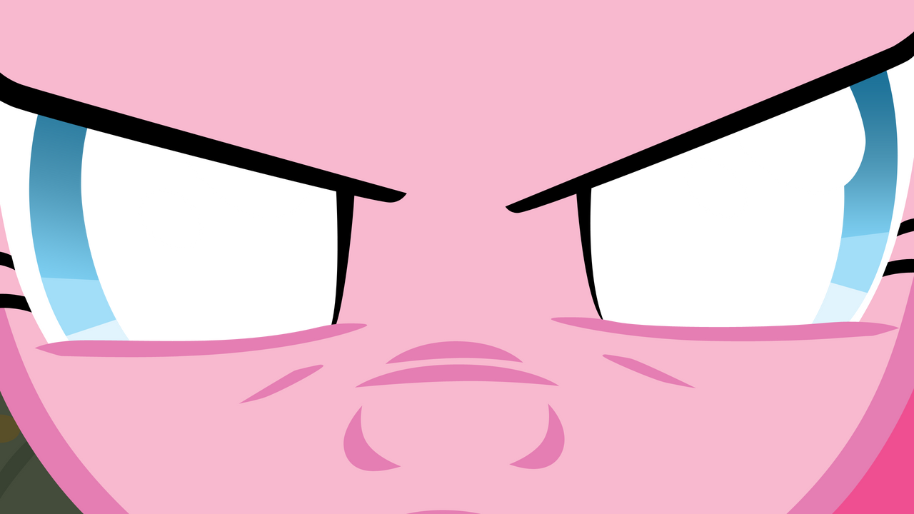 Pinkie's Stare by AtomicGreymon