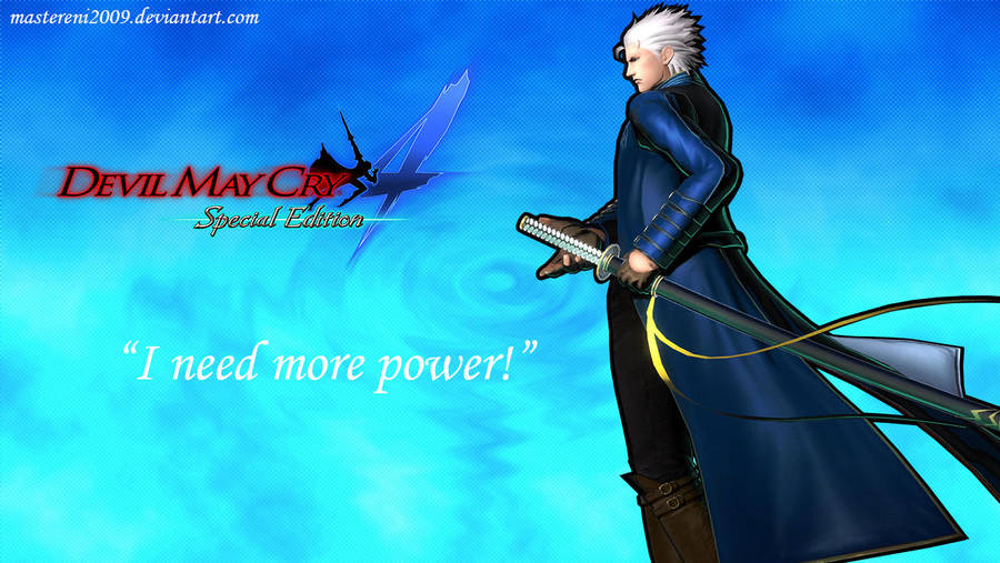 Devil May Cry 4 Special Edition Wallpaper Vergil By Mastereni2009