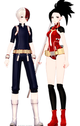MMD|| Todoroki n Yaomomo +VIDEO by SadaoKen