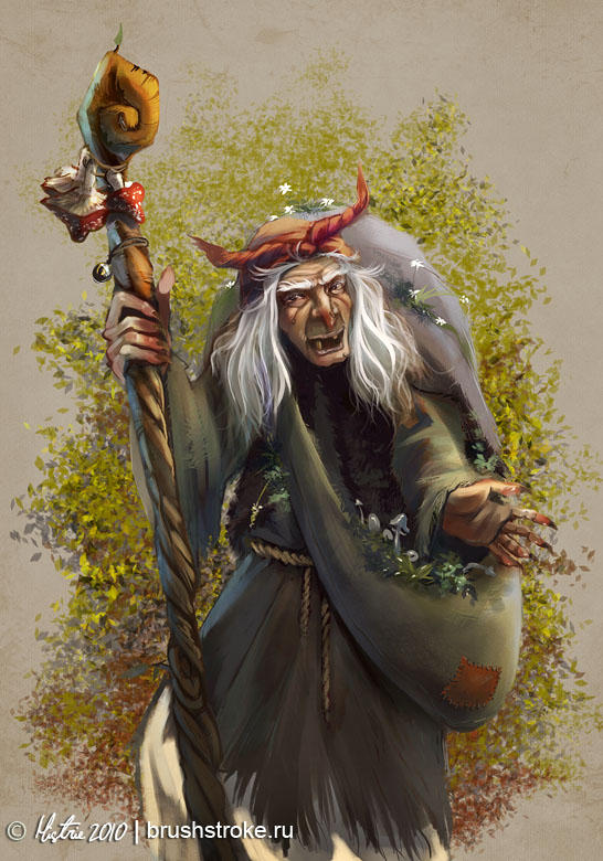 Baba Yaga by AppleSin