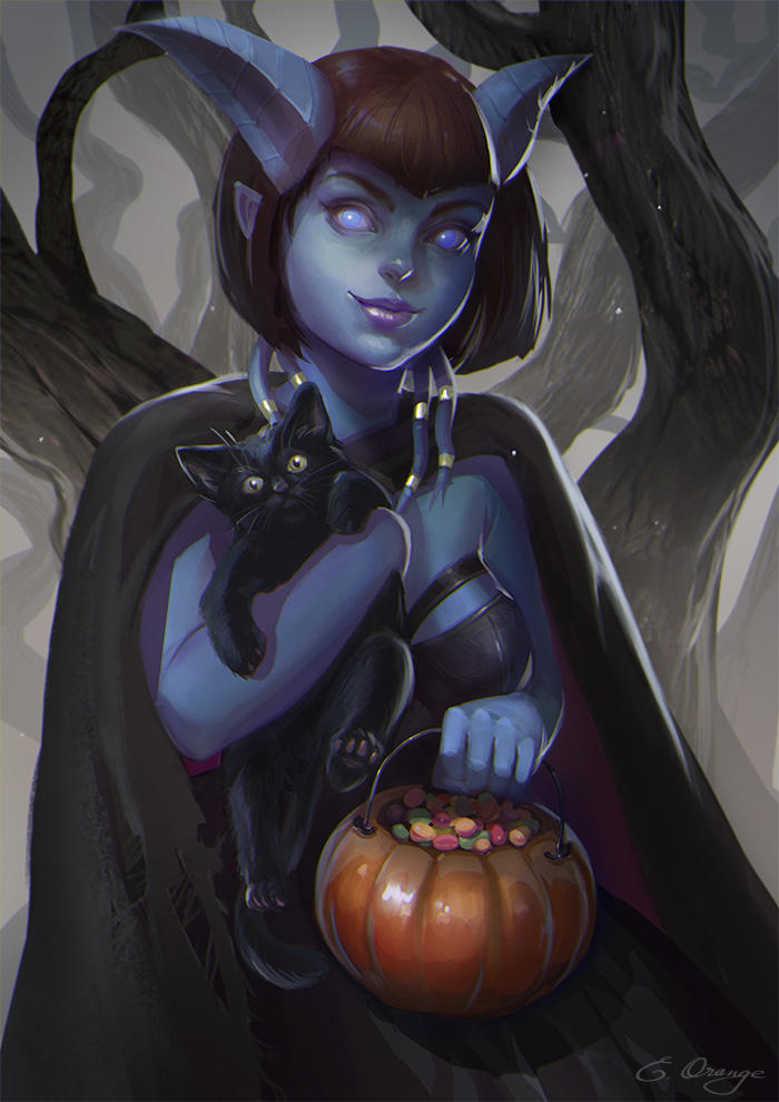 Halloween is coming by AppleSin