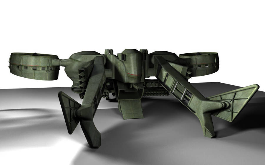C-22 Viper Attackship - WIP 5 by MandesDesign