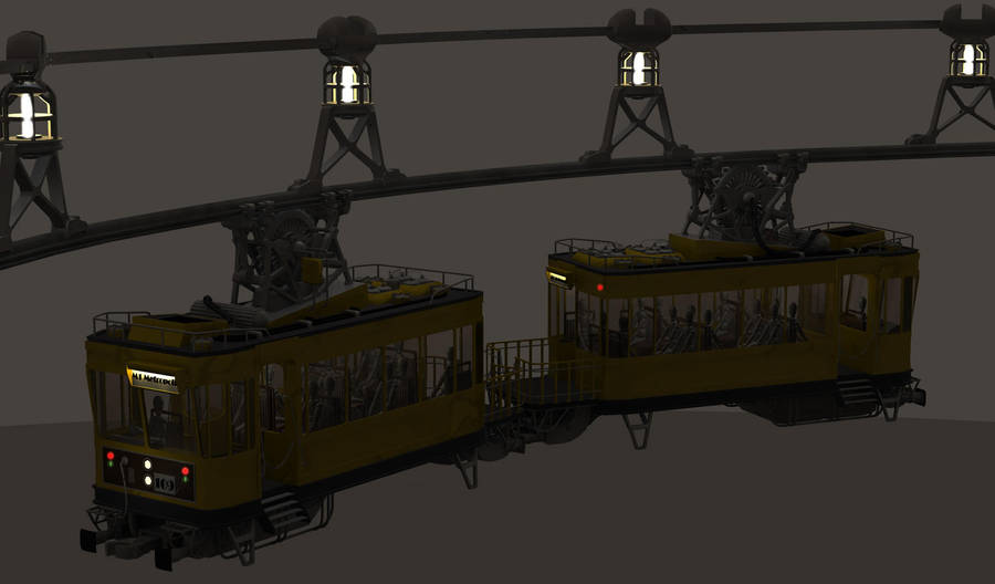 Toha Hi Station WIP - Train by MandesDesign