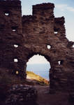 King Arthurs castle doorway by gmtb-stock