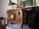 Steampunk CD player 3 by Zuntaras