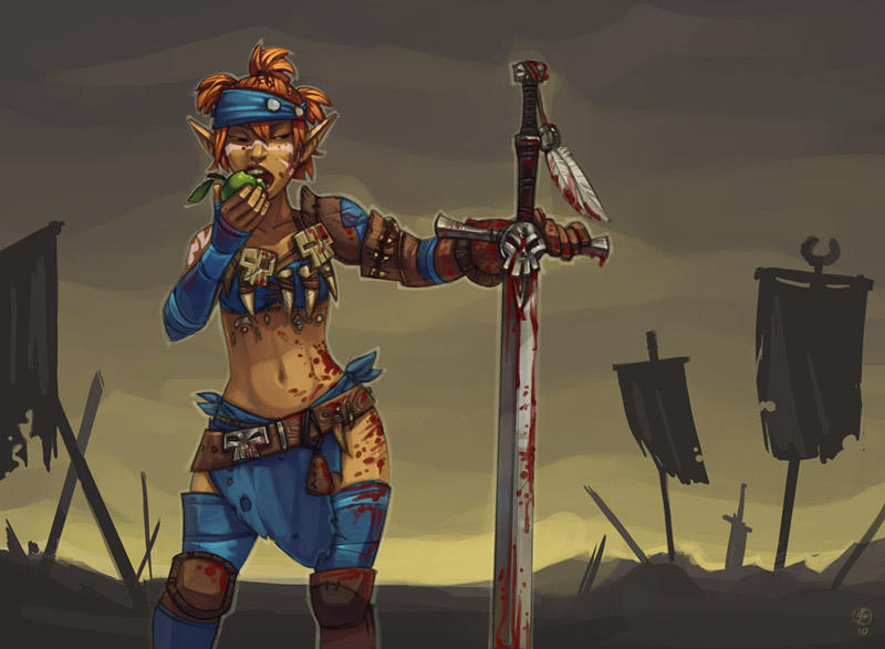 Sticks the Destroyer by zazB