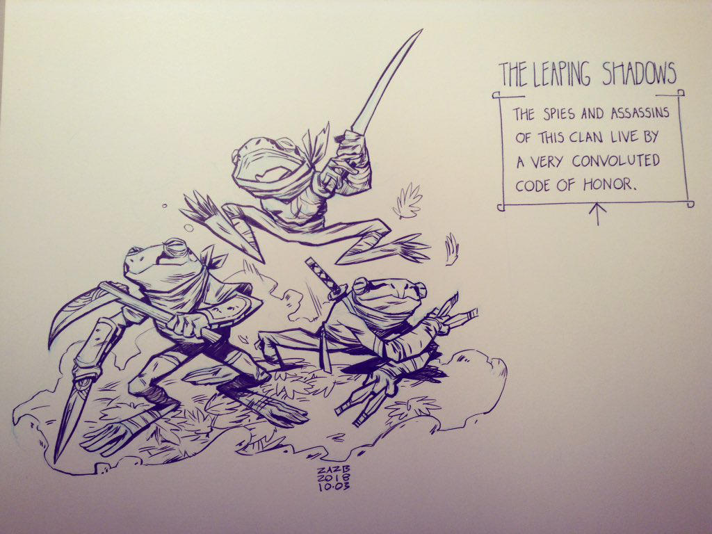 Inktober 2018 - Day 03 by zazB