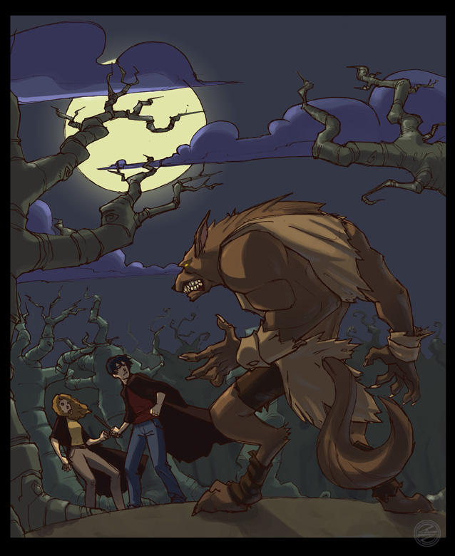 Harry Potter and the Werewolf by zazB on DeviantArt