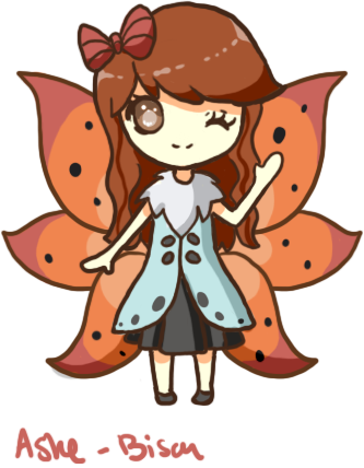 Volcarona Gijinka by LVStarlitSky
