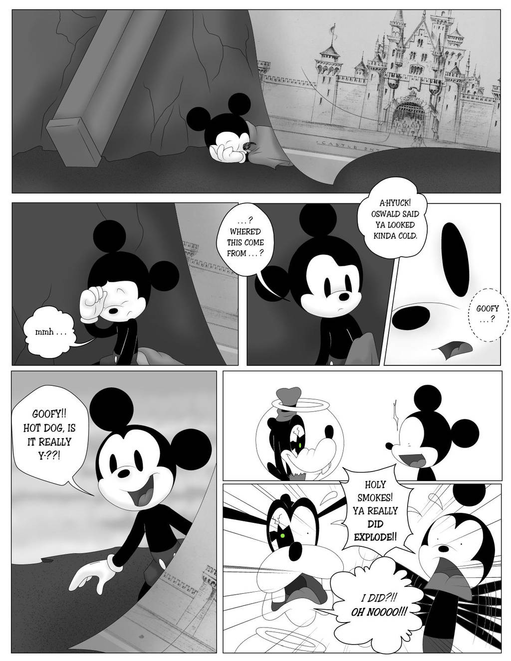 Epic Mickey Graphic Novel pg 85 by DelDiz