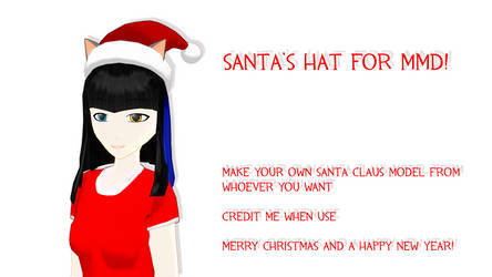 Santa Hat Download by BloodyKylie