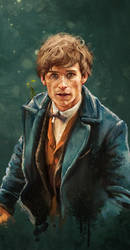 Fantastic Beasts: Newt and Pickett by Silvaticus