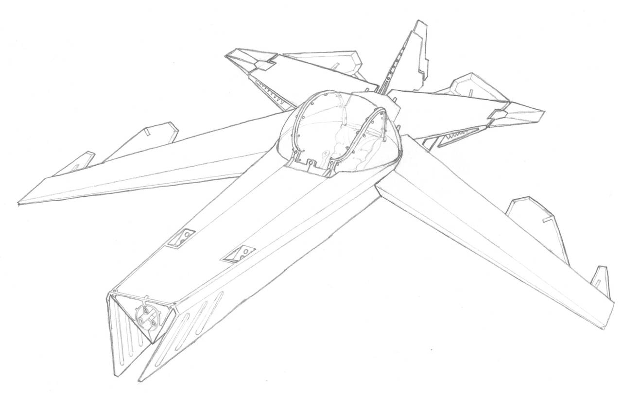 MECH.FLIGHT.001.Fighter Plane by scetxr-efx