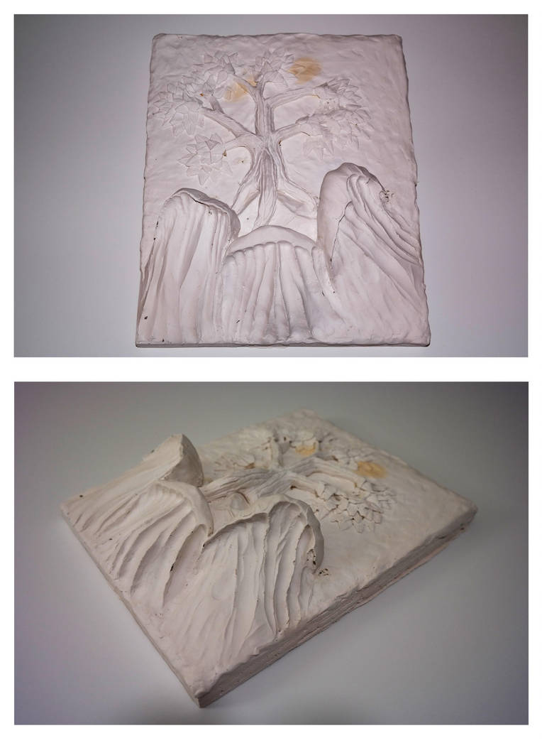 Board Mounted Wave Sculpture by scetxr-efx