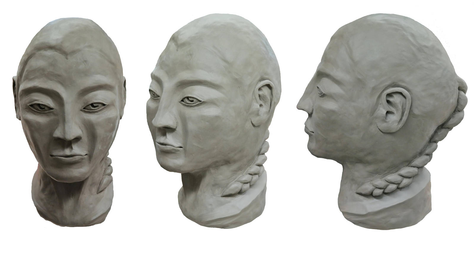 Female Bust Sculpture by scetxr-efx