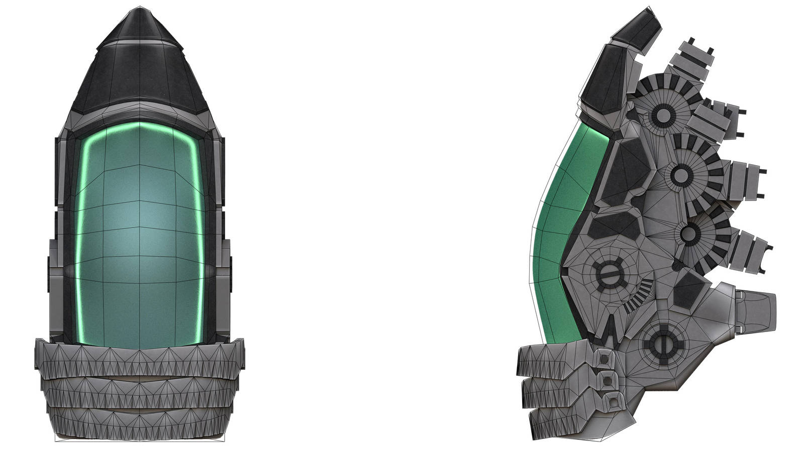Vented Mech Hull Ortho Wire by scetxr-efx