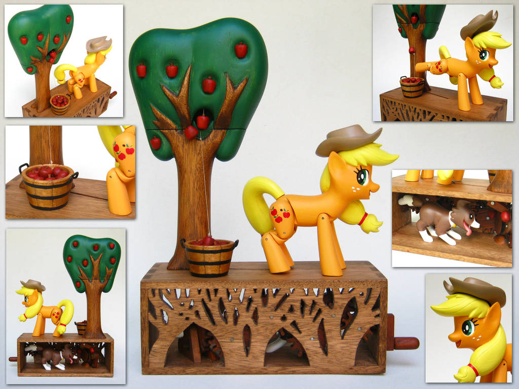 Applejack's Apple Harvest by renegadecow