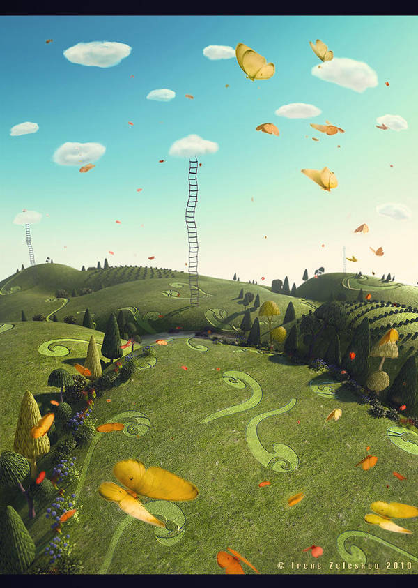 Psychedelic valley by ftourini