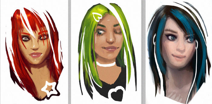 Girl Colors RGB by ftourini