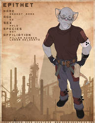 EPITHET comic char: Brandt by JayAxer