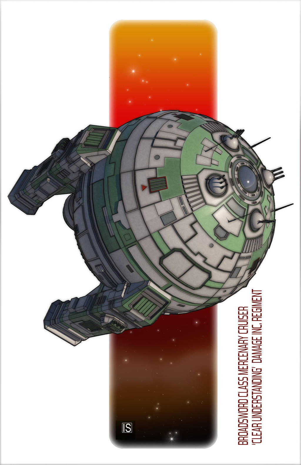 Merc Cruiser Broadsword Class 'Clear Understanding by biomass