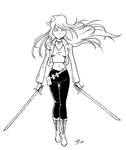 Sword Girl by RisingDragonArt