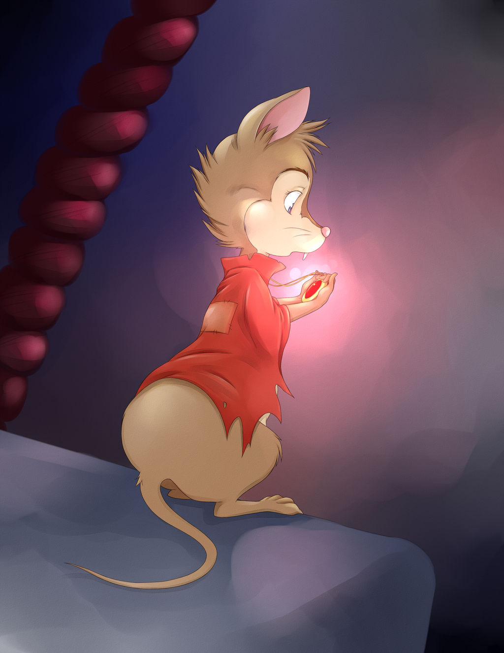 Mrs. Brisby by RisingDragonArt