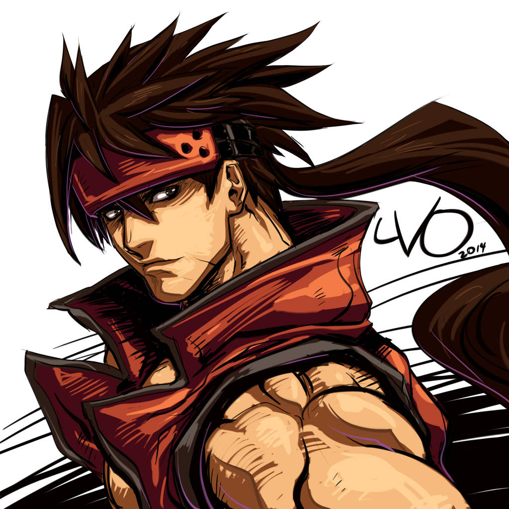 Digital Sketch Warm up - 23 SolBadguy by Vostalgic