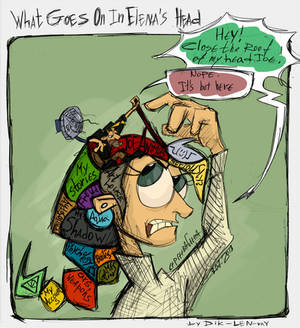 What Goes On in Elena's Head by Dik-LEN-vaY What Goes On in Elena's Head by Dik-LEN-vaY