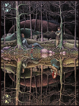 strange waters of the Trident by bubug