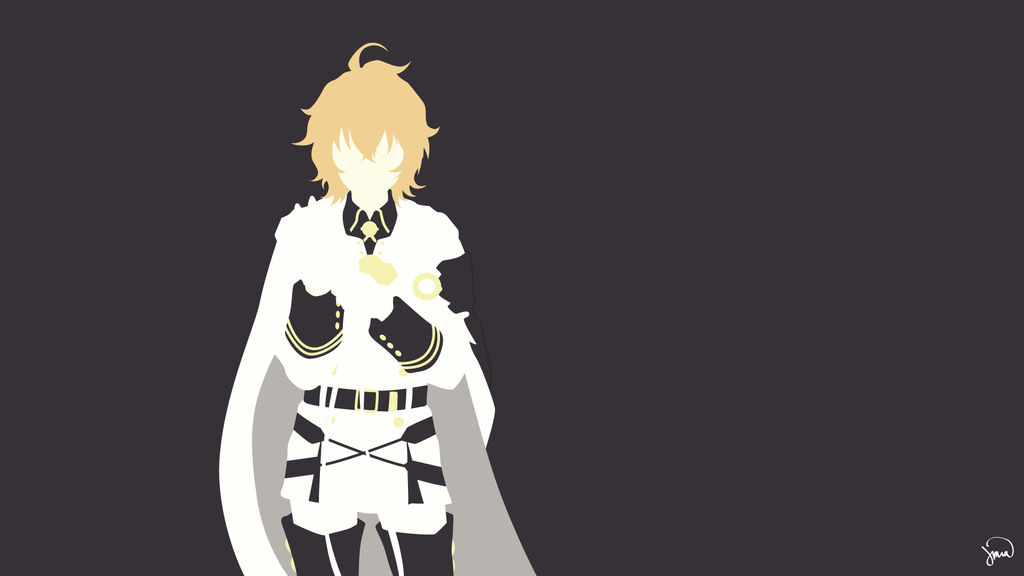 Mikaela Hyakuya Owari No Seraph Minimalism By Greenmapple17 On