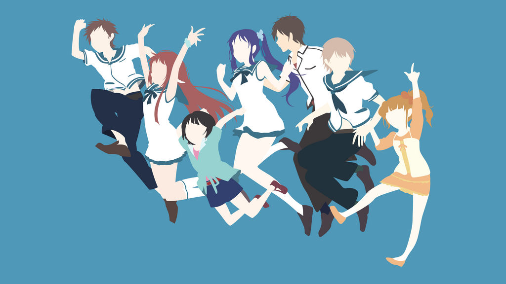 Nagi No Asukara Wallpaper Collab By Greenmapple17 On Deviantart