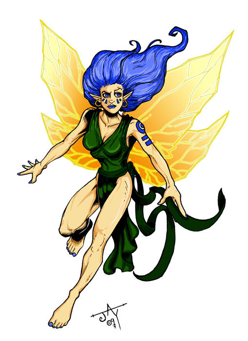 Fairy Basecard by Jayson-kretzer
