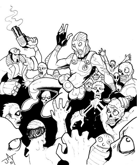 Abe Versus Zombies by Jayson-kretzer