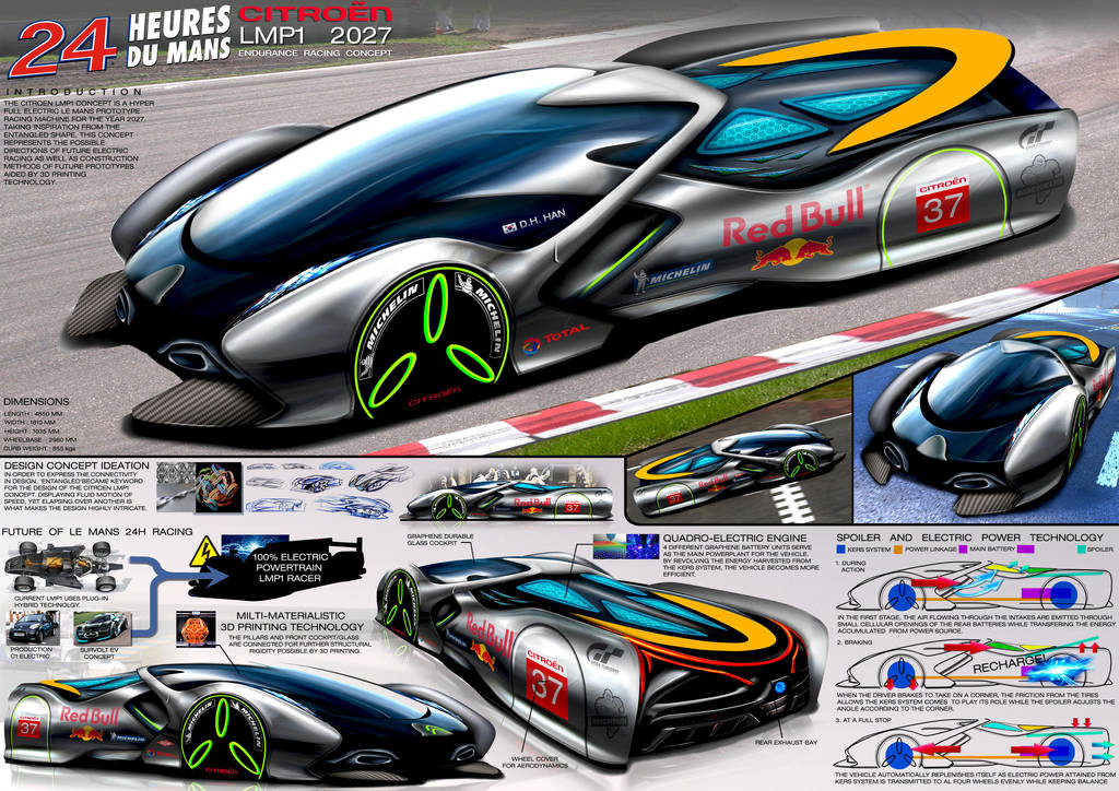 Citroen 2027 Lmp1 Ev Endurance Racing Concept By Toyonda D9t7v9e Fullview 