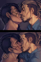 French kiss by DocWendigo