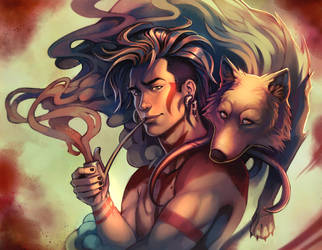 The Lone Wolf by DocWendigo