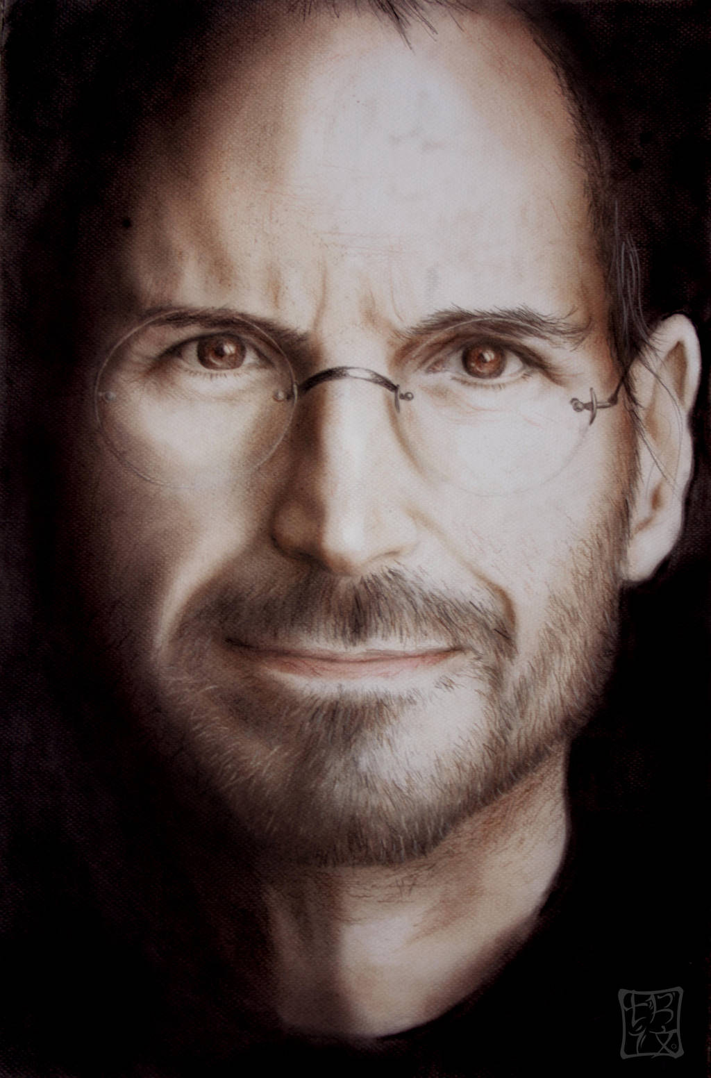 Steve Jobs by trixdraws