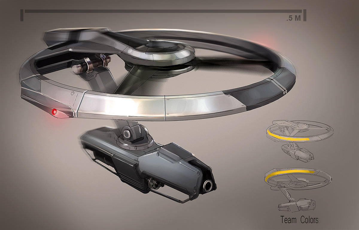 FUSE Attack Drone by MeckanicalMind
