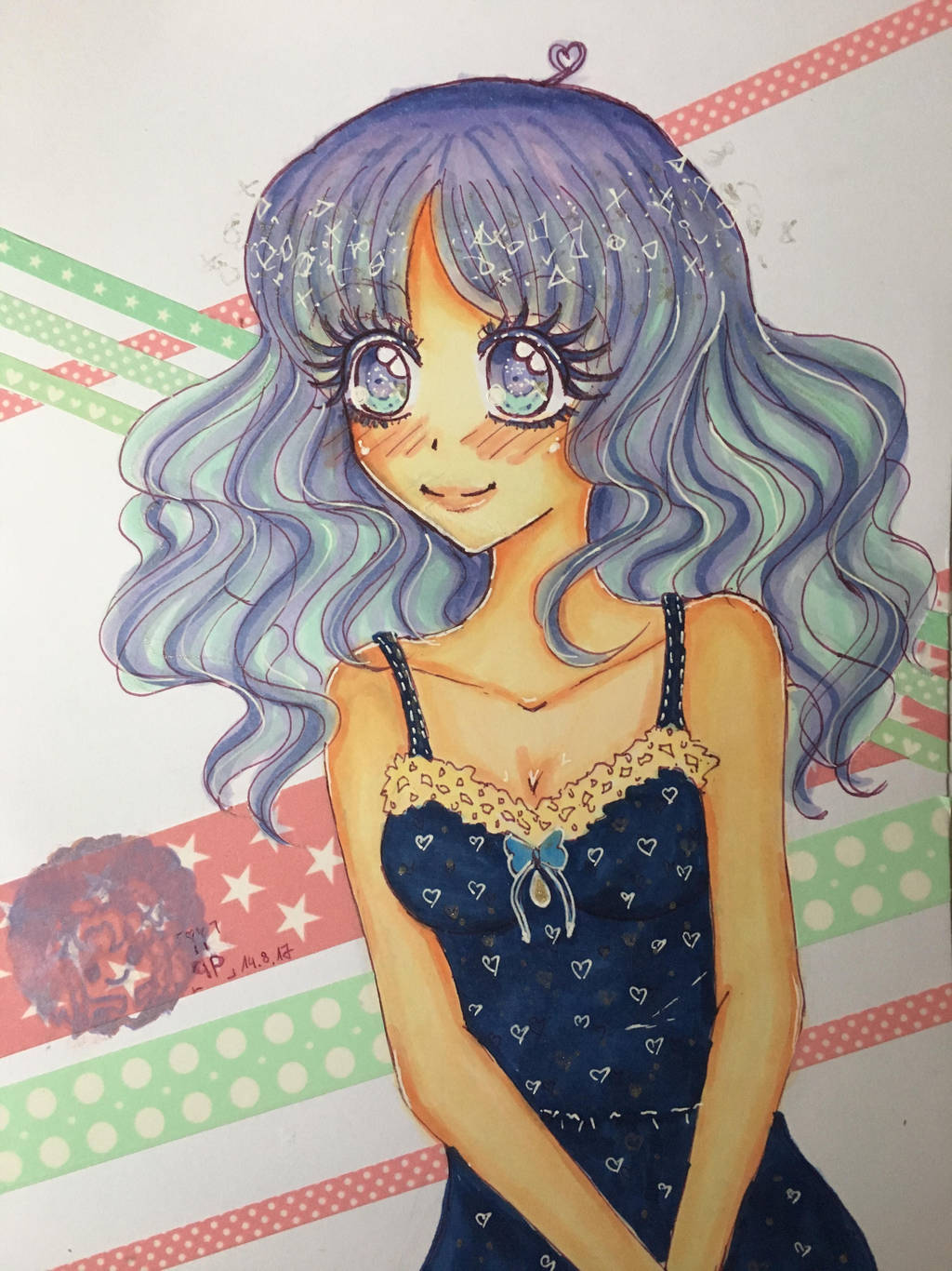 Purple Girl *Cute Eye's* by ichiipanpan