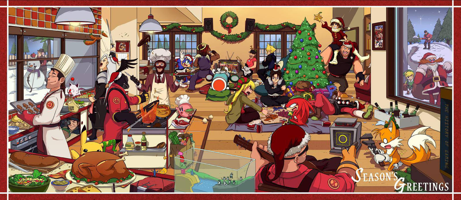 Merry Gamey Christmas by haruningster