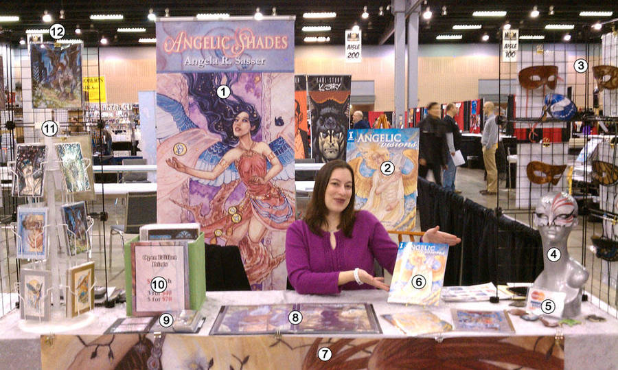 Artist Alley Table - Part 2 by AngelaSasser