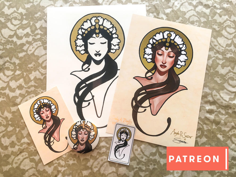Lady of Eternity Patreon Gifts by AngelaSasser