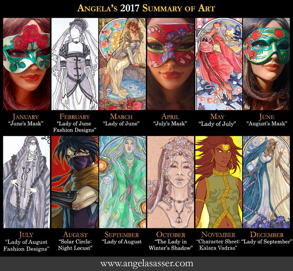 Ang's Summary of Art 2017 by AngelaSasser